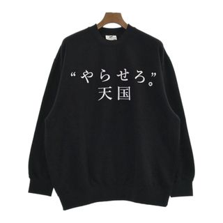 ワコマリア(WACKO MARIA)のWACKO MARIA ワコマリア スウェット L 黒 【古着】【中古】(スウェット)