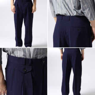 セブンバイセブン(7x7)の美品　SEVEN BY SEVEN 2－TUCK PANTS　M(スラックス)