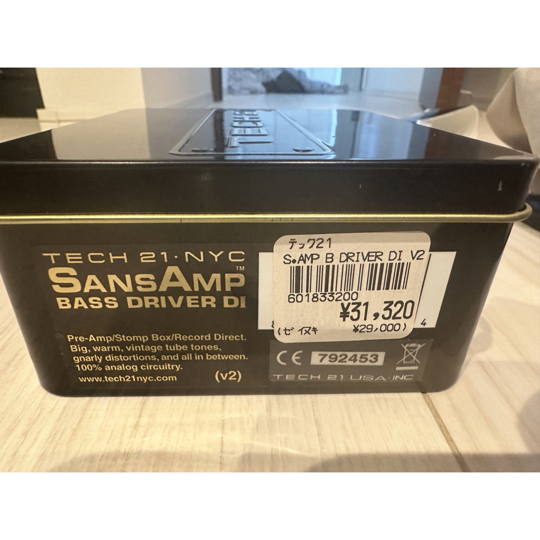 Sansamp サンズアンプ/Bass Driver DI V2  楽器のベース(ベースエフェクター)の商品写真