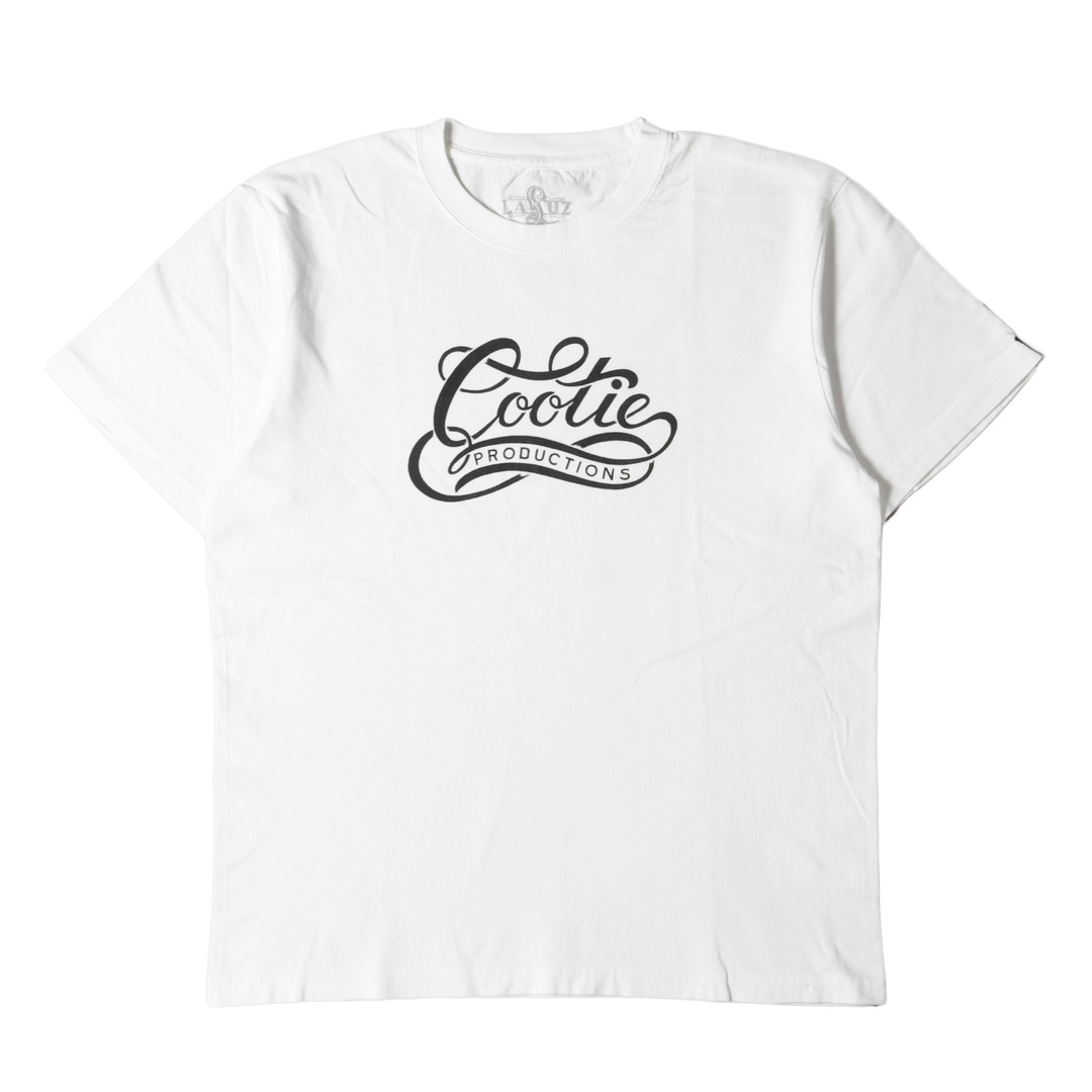 COOTIE(クーティー)のCOOTIE クーティー La Luz限定 ブランドロゴ クルーネック Tシャツ ホワイトL メンズのトップス(Tシャツ/カットソー(半袖/袖なし))の商品写真