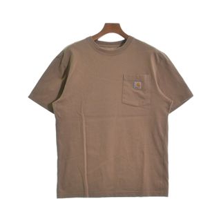 カーハート(carhartt)のCarhartt カーハート Tシャツ・カットソー S ベージュ 【古着】【中古】(Tシャツ/カットソー(半袖/袖なし))