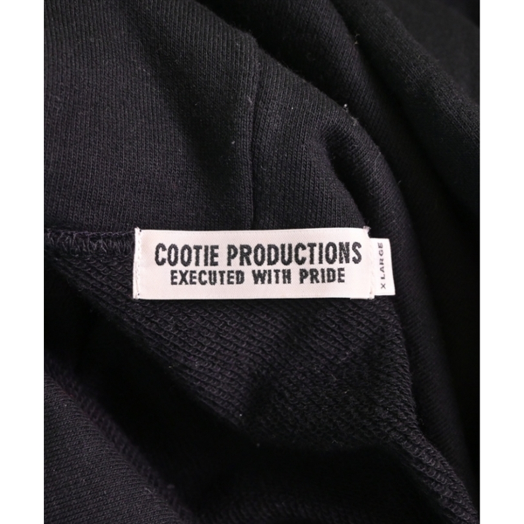 COOTIE(クーティー)のCOOTIE クーティー パーカー XL 黒 【古着】【中古】 メンズのトップス(パーカー)の商品写真