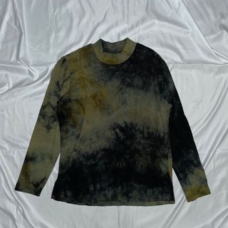 ヴィンテージ(VINTAGE)のvintage tie-dye design high  neck tops(Tシャツ/カットソー(七分/長袖))