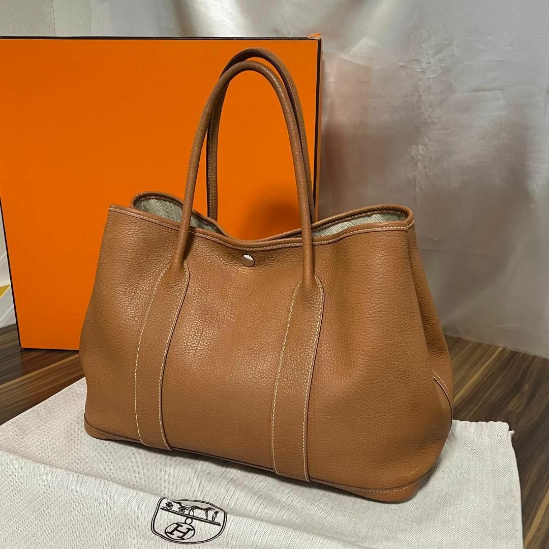 ⭐️美品⭐️HERMES エルメス ガーデンパーティPM ネゴンダ ゴールド | フリマアプリ ラクマ