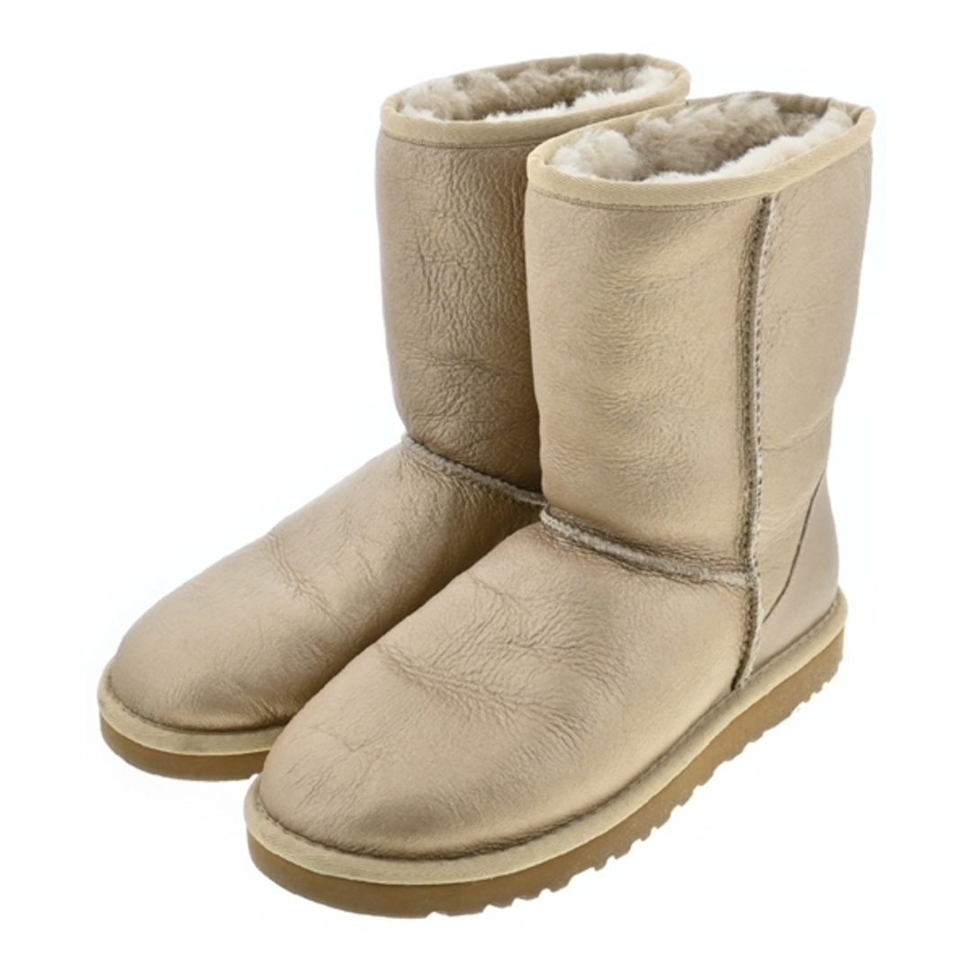 UGG AUSTRALIA(アグオーストラリア)のUGG australia ブーツ US7(24cm位) ゴールド 【古着】【中古】 レディースの靴/シューズ(ブーツ)の商品写真