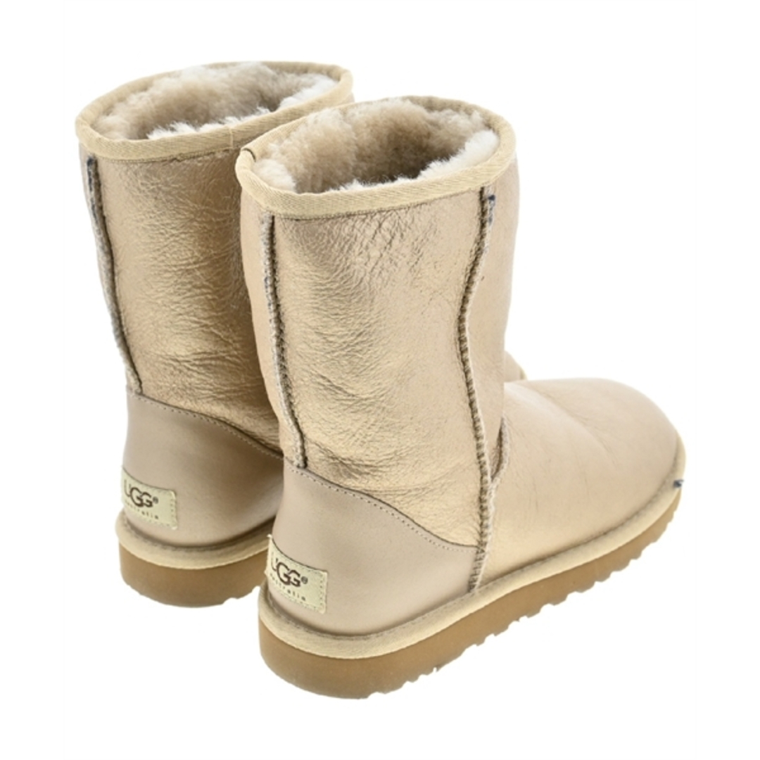 UGG AUSTRALIA(アグオーストラリア)のUGG australia ブーツ US7(24cm位) ゴールド 【古着】【中古】 レディースの靴/シューズ(ブーツ)の商品写真