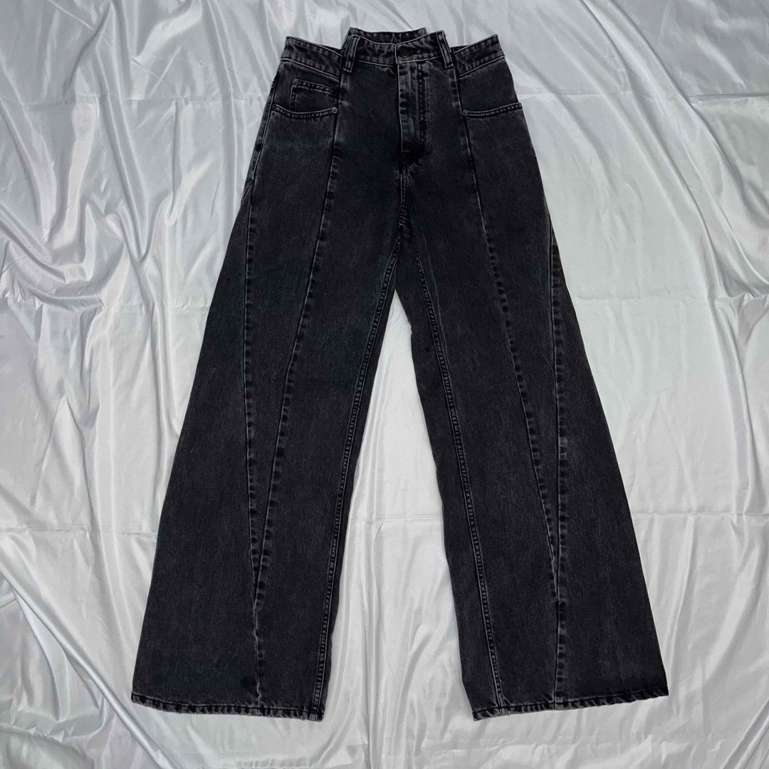 Maison Martin Margiela(マルタンマルジェラ)のMAISON MARGIELA Décortiqué wide denim メンズのパンツ(デニム/ジーンズ)の商品写真