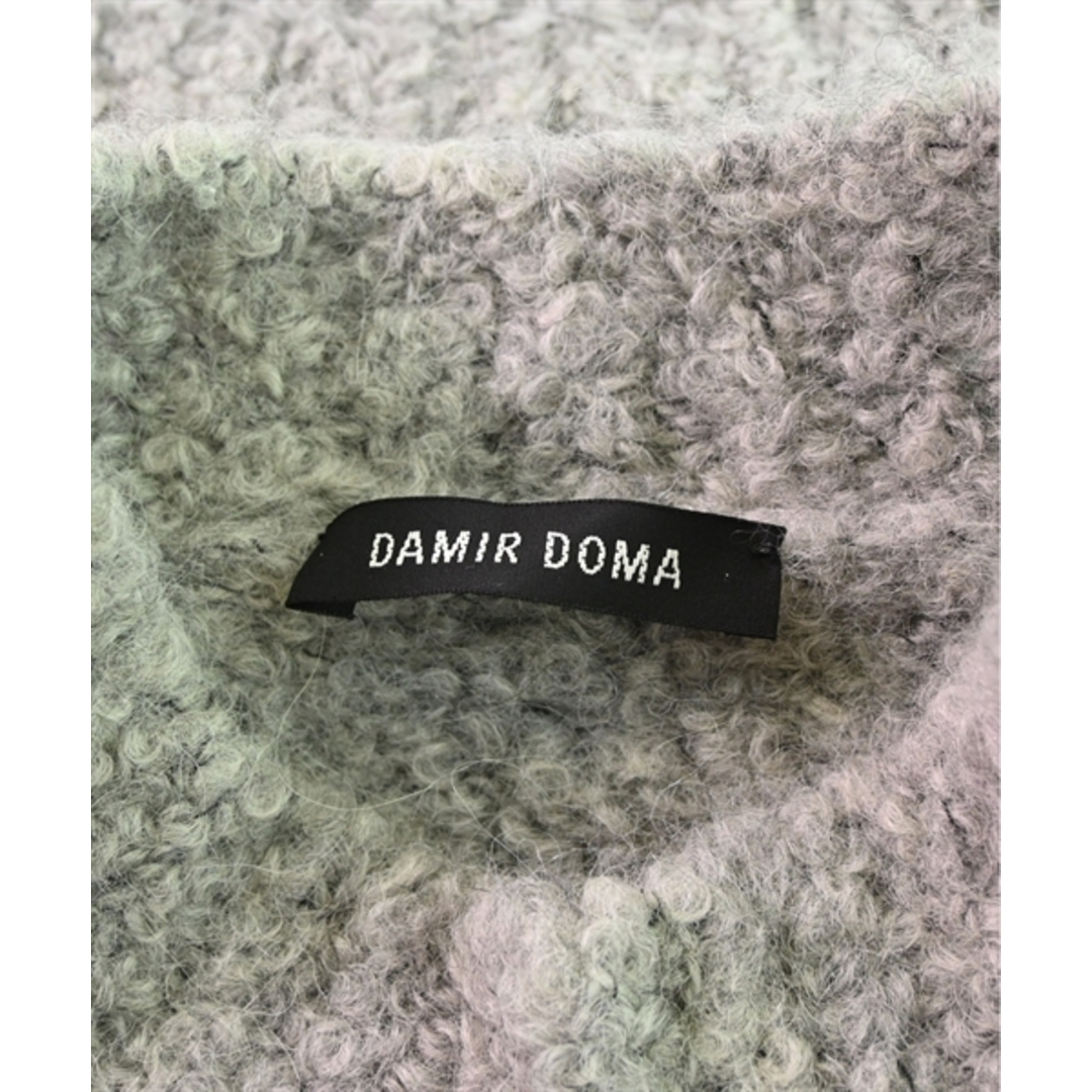 DAMIR DOMA(ダミールドーマ)のDAMIR DOMA ダミールドーマ ニット・セーター -(XL位) グレー 【古着】【中古】 メンズのトップス(ニット/セーター)の商品写真