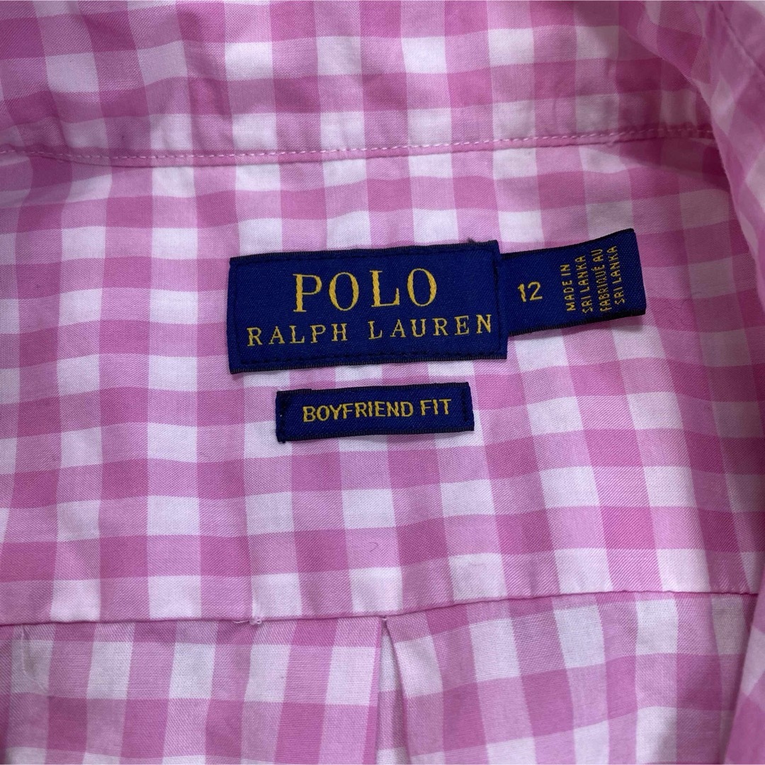 POLO RALPH LAUREN(ポロラルフローレン)のPOLO RALPH LAUREN★ボーイフレンドフィット チェックシャツ レディースのトップス(シャツ/ブラウス(長袖/七分))の商品写真