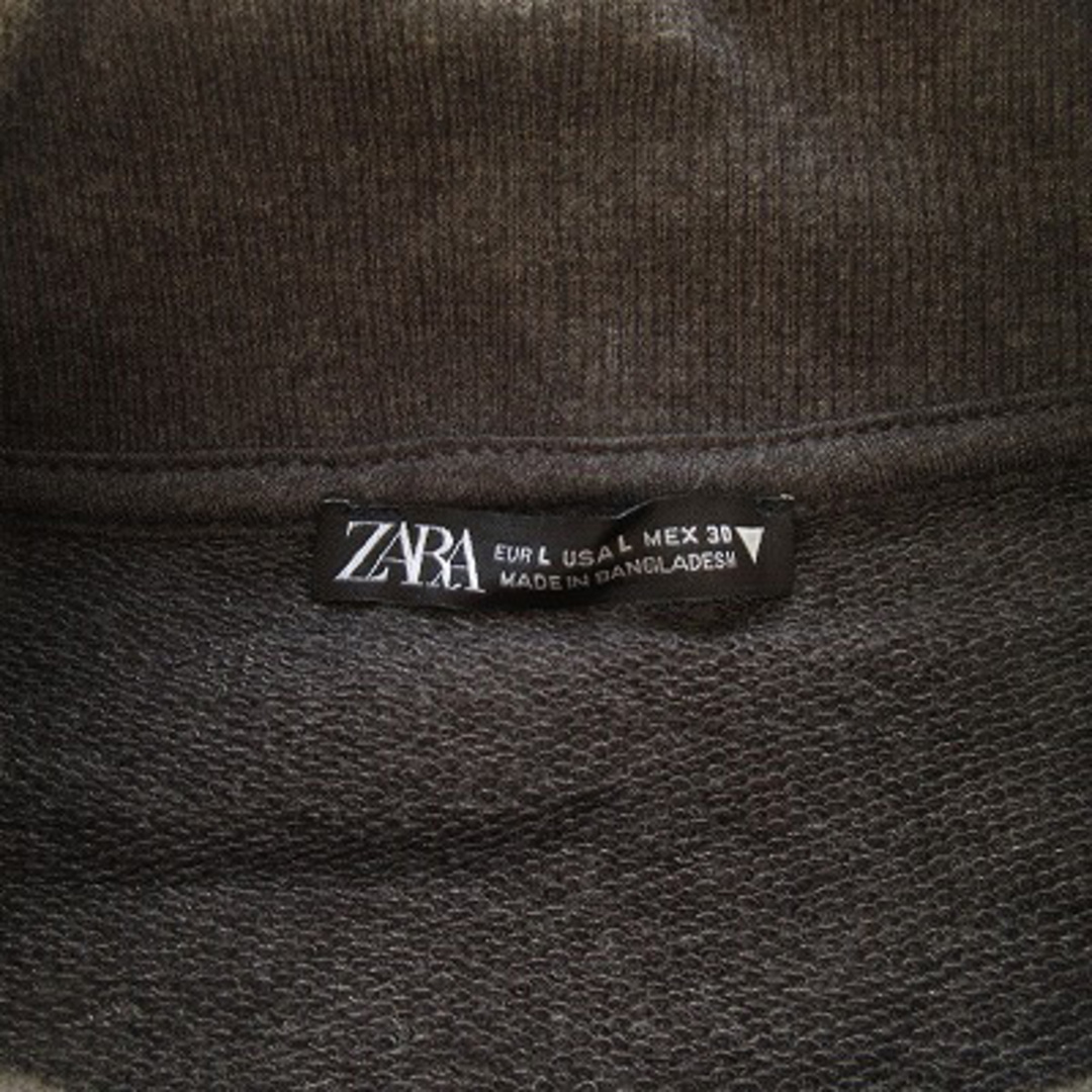 ZARA(ザラ)のザラ ZARA ワンピース プルオーバー ハイネック スウェット L レディースのワンピース(ロングワンピース/マキシワンピース)の商品写真