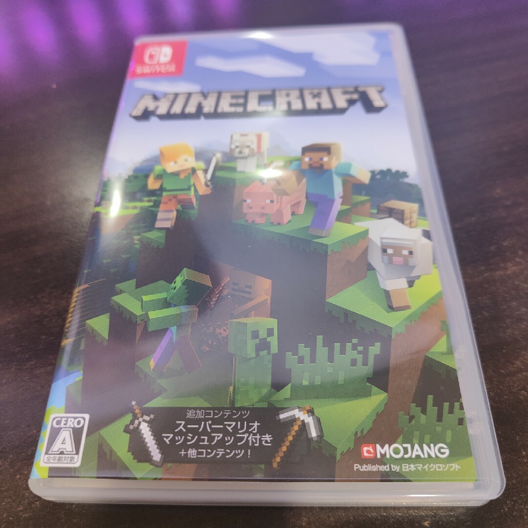 Nintendo Switch(ニンテンドースイッチ)のMinecraft エンタメ/ホビーのゲームソフト/ゲーム機本体(家庭用ゲームソフト)の商品写真