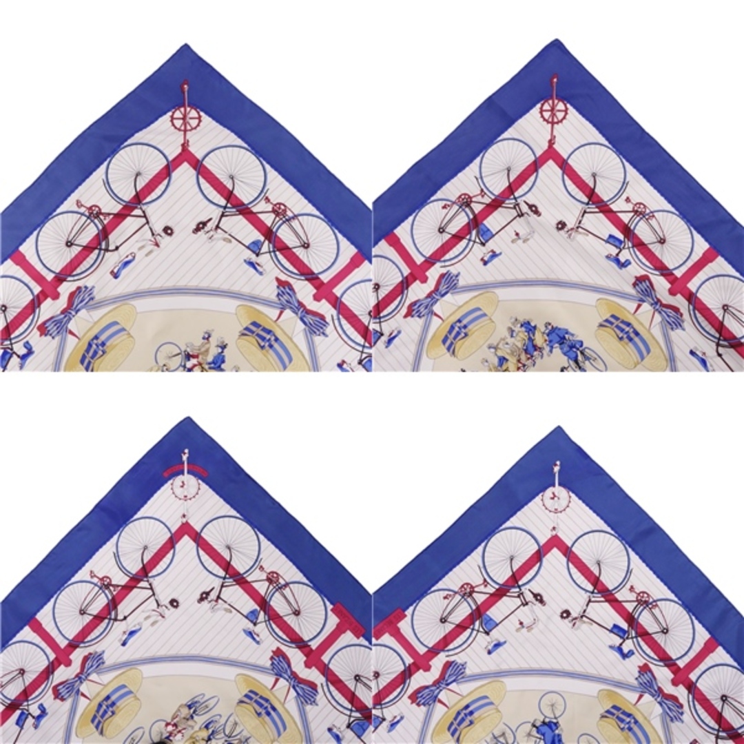 HERMES - 美品 エルメス HERMES スカーフ カレ90 Les BECANES HERMES - 美品 エルメス HERMES スカーフ カレ90 Les BECANES