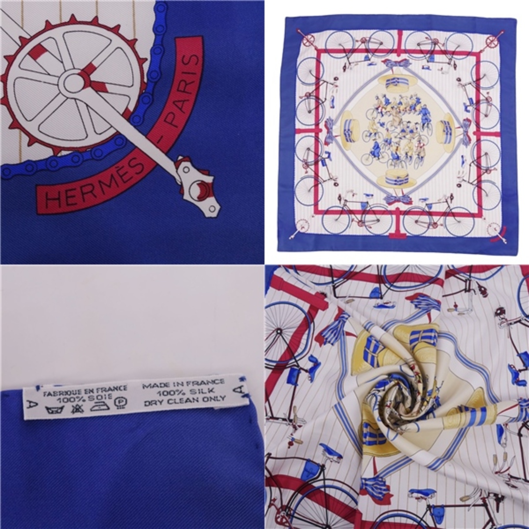 HERMES - 美品 エルメス HERMES スカーフ カレ90 Les BECANES HERMES - 美品 エルメス HERMES スカーフ カレ90 Les BECANES