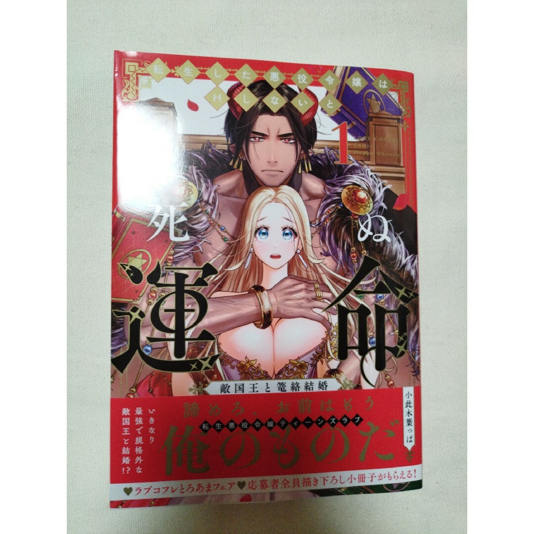 転生した悪役令嬢はＨしないと死ぬ運命～敵国王と篭絡結婚～ 1巻の通販