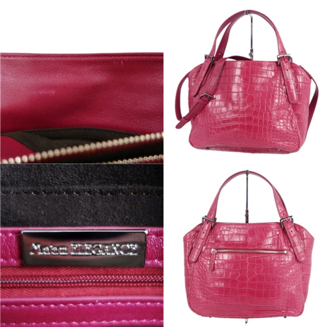 Crocodile - 美品 クロコダイル CROCODILE バッグ 2way Crocodile - 美品 クロコダイル CROCODILE バッグ 2way