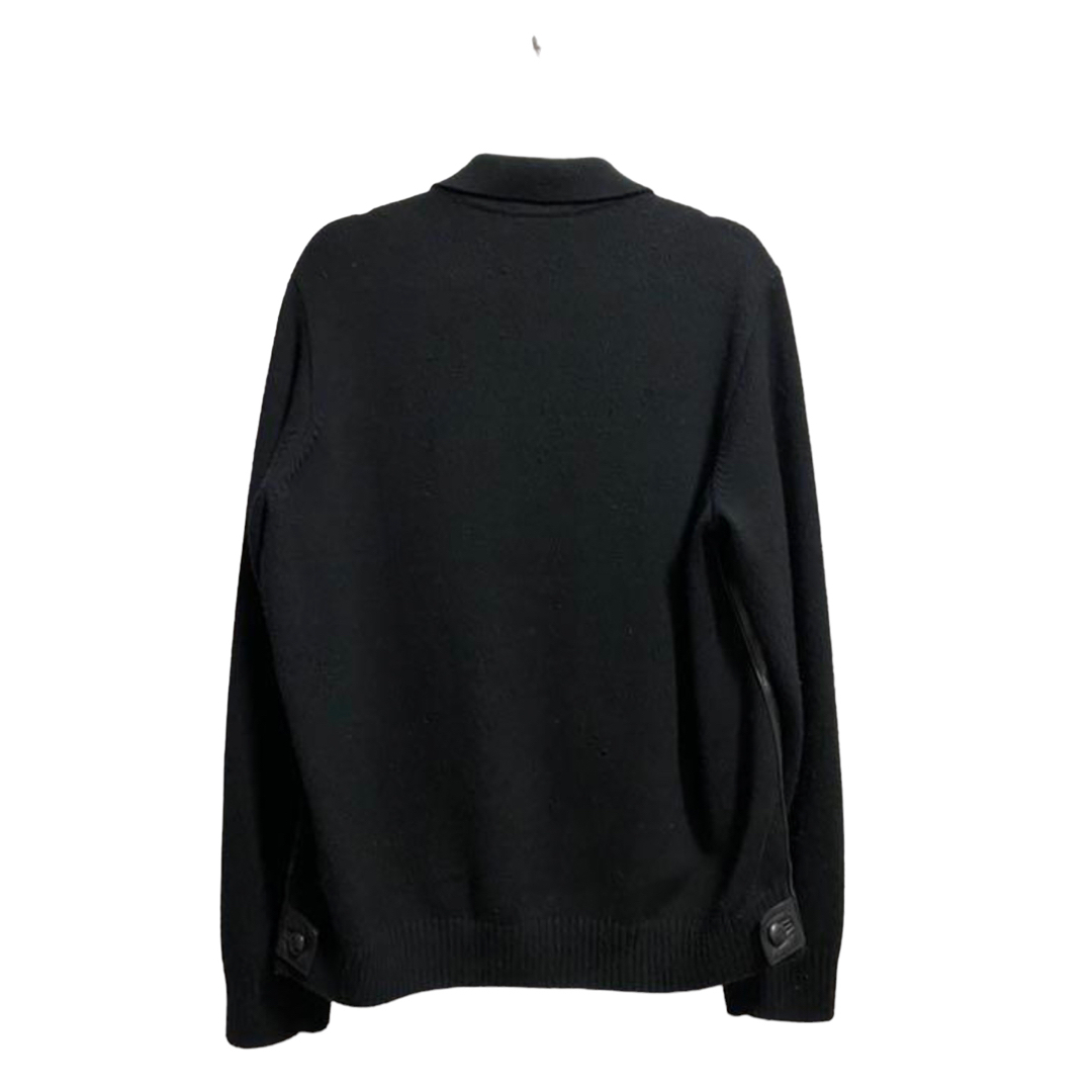 Supreme(シュプリーム)のsupreme Leather Front Polo Sweater 17AW メンズのトップス(ニット/セーター)の商品写真