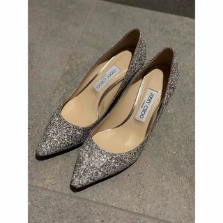 ジミーチュウ(JIMMY CHOO)のジミーチュウ　グリッター　パンプス(ハイヒール/パンプス)