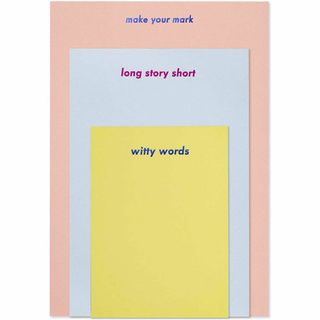 kate spade new york - ケイトスペード　ノートパット３冊セット　MakeYourMark 