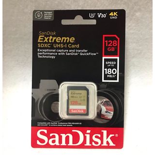 新品 サンディスク SDカード 128GB SanDisk Extreme