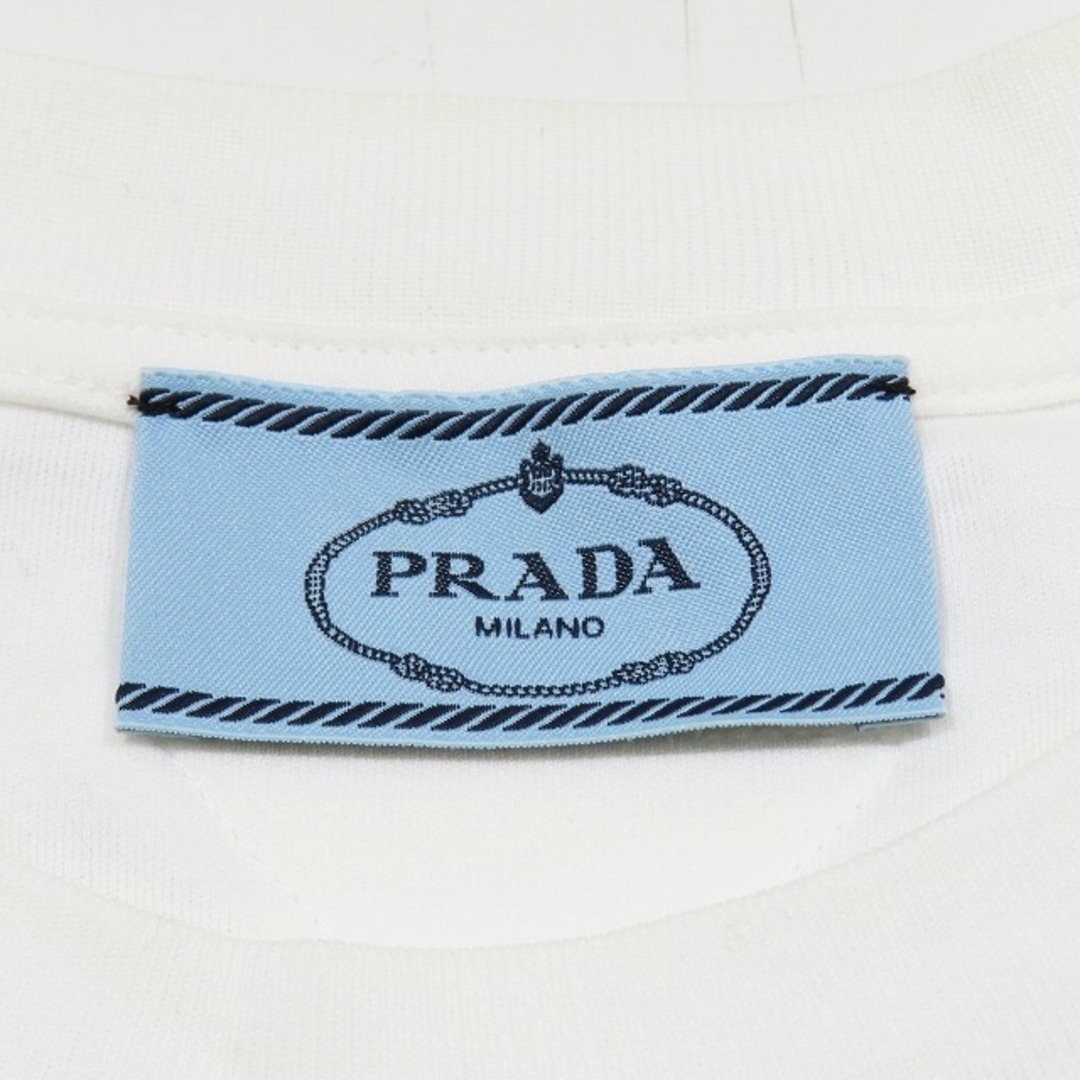 PRADA(プラダ)のプラダ PRADA CROPPED JERSEY TEE Tシャツ 半袖 レディースのトップス(Tシャツ(半袖/袖なし))の商品写真