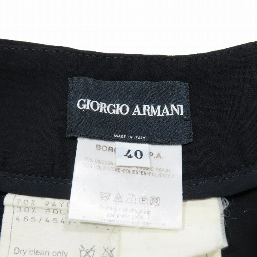 Giorgio Armani(ジョルジオアルマーニ)のジョルジオアルマーニ GIORGIO ARMANI ワイドパンツ スラックス レディースのパンツ(その他)の商品写真