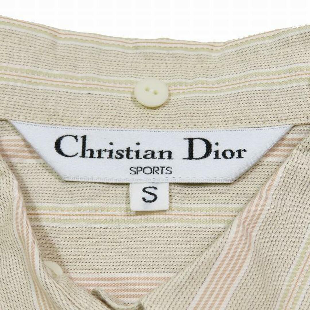 Christian Dior(クリスチャンディオール)のChristian Dior ストライプ シャツ ブラウス 長袖 カットソー レディースのトップス(シャツ/ブラウス(長袖/七分))の商品写真