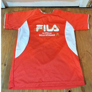 フィラ(FILA)の【150cm】 FILA 半袖 Tシャツ キッズ服 赤 39(Tシャツ/カットソー)