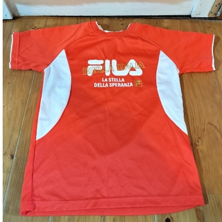 フィラ(FILA)の【150cm】 FILA 半袖 Tシャツ キッズ服 赤 39(Tシャツ/カットソー)