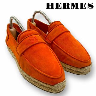 エルメス(Hermes)の良品 HERMES ローファー デッキシューズ エスパリドーユ スエード 36(その他)