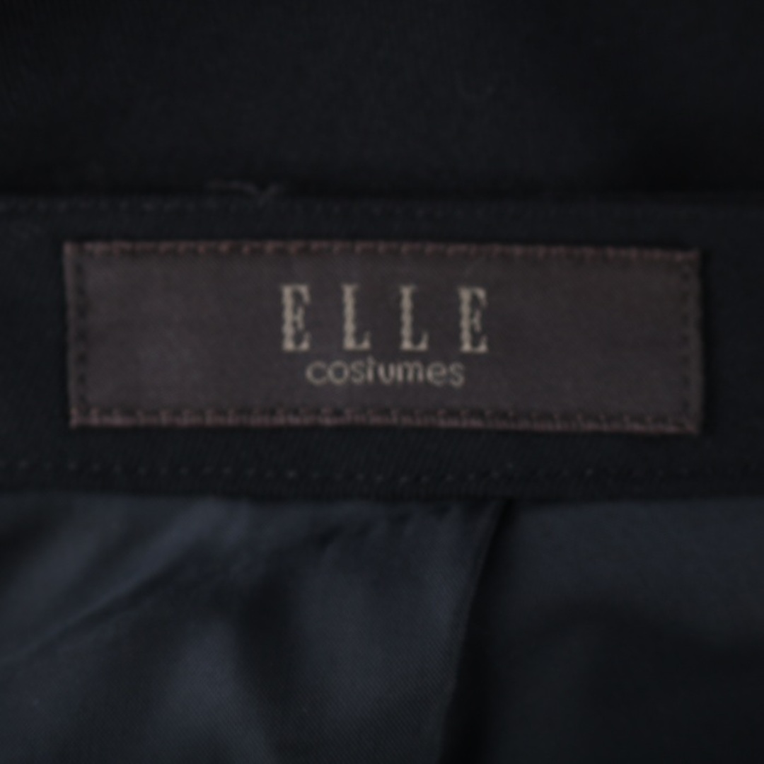 ELLE(エル)のエル パンツ フレア スーツ 入学式 卒園式 リオンドール ウール混 レディース 73cmサイズ ブラック ELLE レディースのパンツ(その他)の商品写真