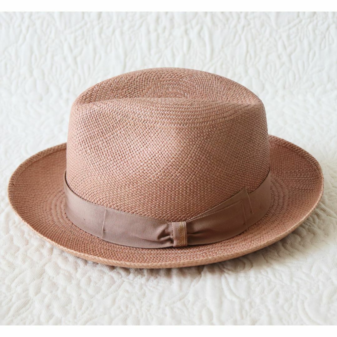 Borsalino(ボルサリーノ)の新品【ボルサリーノ】 Quito 高級パナマハット 麦わら帽子 56 メンズの帽子(ハット)の商品写真