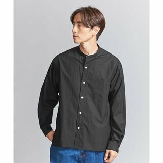 ビューティアンドユースユナイテッドアローズ(BEAUTY&YOUTH UNITED ARROWS)の【BLACK】コンパクト タイプライター スクエア バンドカラー シャツ(その他)