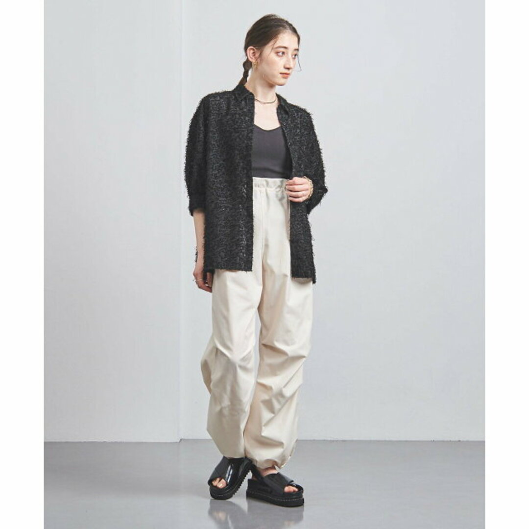 UNITED ARROWS(ユナイテッドアローズ)の【BLACK】カットジャカード 5SL ブラウス その他のその他(その他)の商品写真