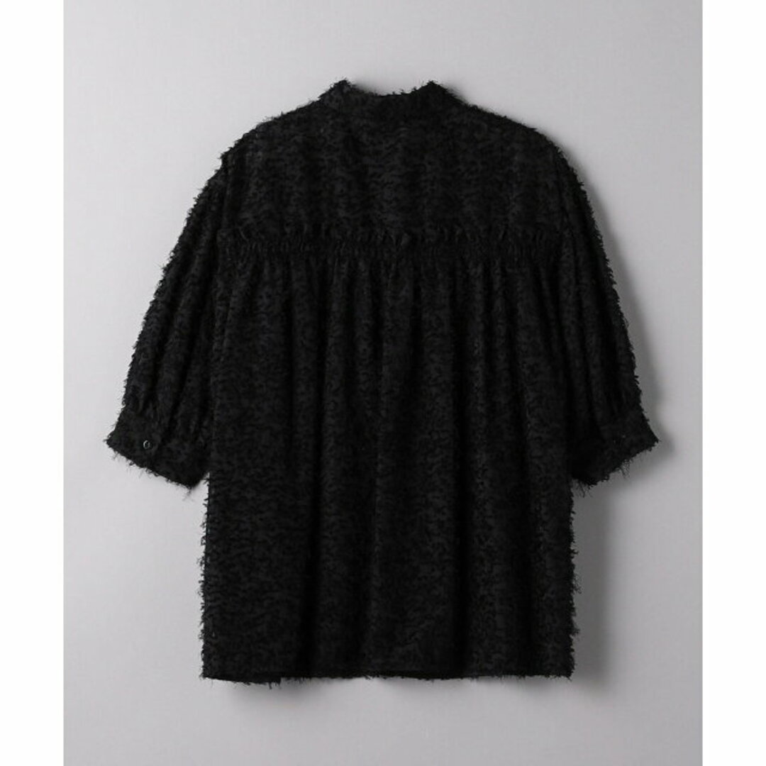 UNITED ARROWS(ユナイテッドアローズ)の【BLACK】カットジャカード 5SL ブラウス その他のその他(その他)の商品写真