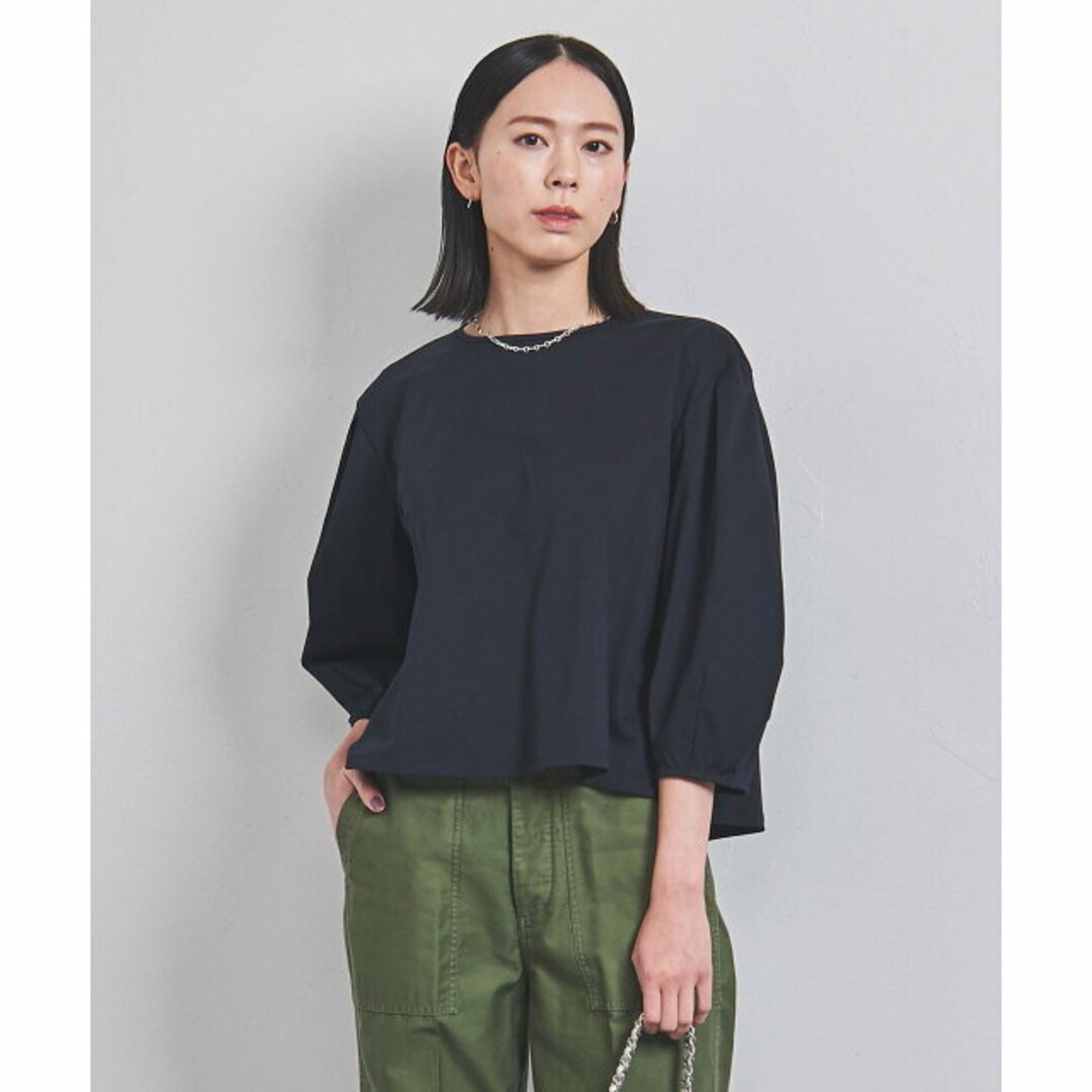 UNITED ARROWS(ユナイテッドアローズ)の【NAVY】C/P コクーン 7SL カットソー レディースのトップス(カットソー(長袖/七分))の商品写真