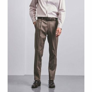 ユナイテッドアローズ(UNITED ARROWS)の【MD.BROWN】コットンポリエスエル ツイル 1プリーツ パンツ(その他)