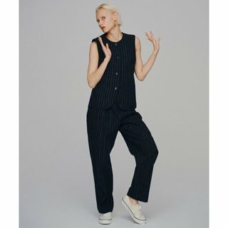 ビューティアンドユースユナイテッドアローズ(BEAUTY&YOUTH UNITED ARROWS)の【NAVY】麻コットン クルーネック ベスト(ベスト/ジレ)