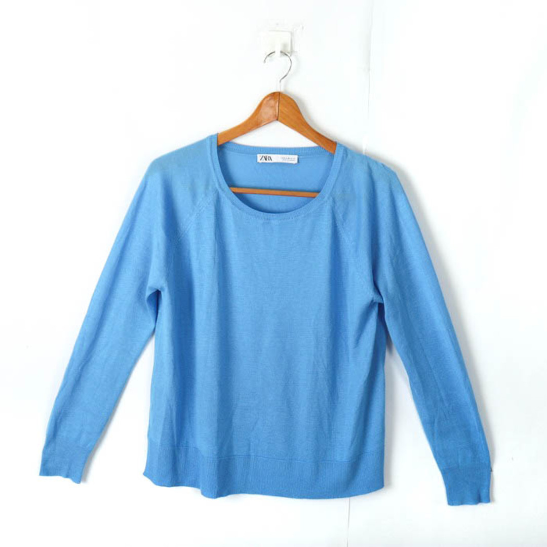 ZARA - ザラ ニット トップス 薄手 シンプル インナー レディース M