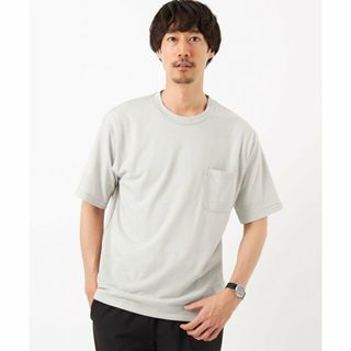 ユナイテッドアローズグリーンレーベルリラクシング(UNITED ARROWS green label relaxing)の【LT.GRAY】ウールブレンド クルーネック Tシャツ -ウォッシャブル-(その他)