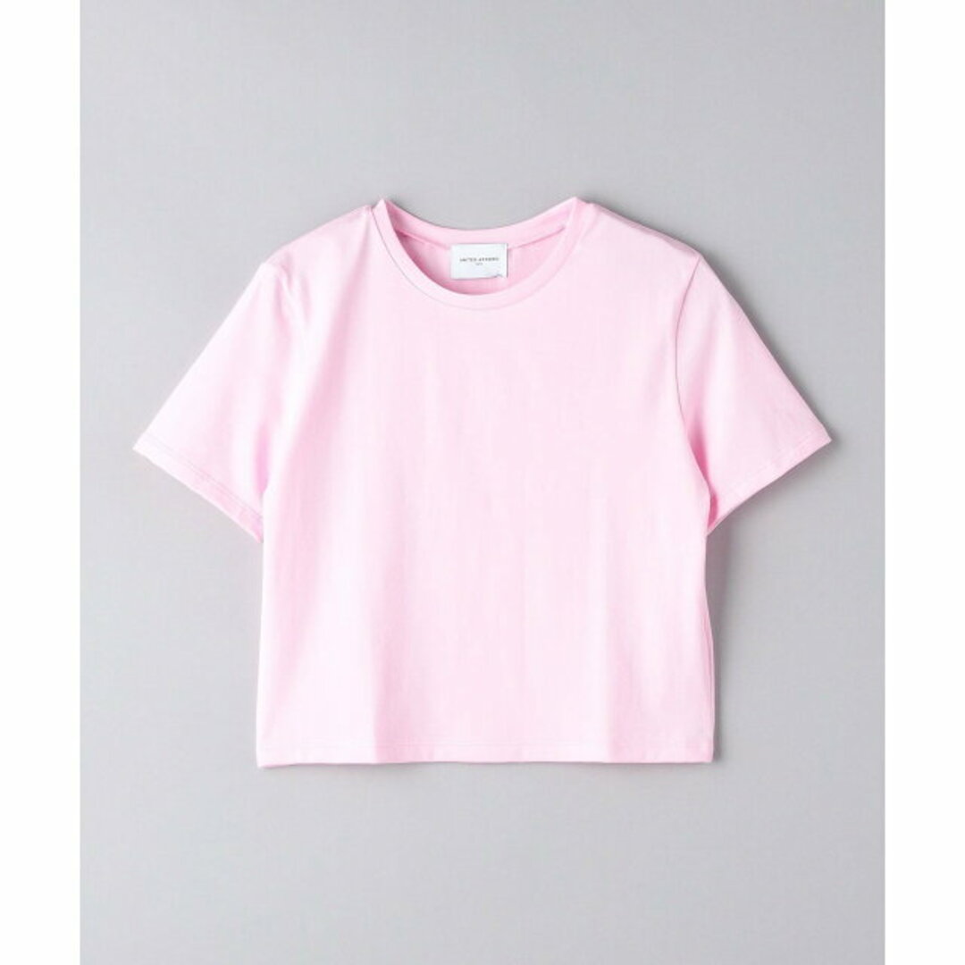 UNITED ARROWS(ユナイテッドアローズ)の【LT.PINK】【FREE】コットン ショートTシャツ レディースのトップス(カットソー(長袖/七分))の商品写真