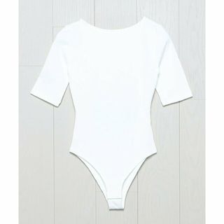 ビューティアンドユースユナイテッドアローズ(BEAUTY&YOUTH UNITED ARROWS)の【OFF WHITE】<H>COTTNO TERECO BODYSUITS SHORT SLEEVE/ボディスーツ(カットソー(長袖/七分))