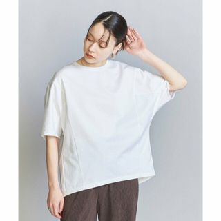 ビューティアンドユースユナイテッドアローズ(BEAUTY&YOUTH UNITED ARROWS)の【WHITE】ハイゲージコットン天竺 シーム Tシャツ(カットソー(長袖/七分))