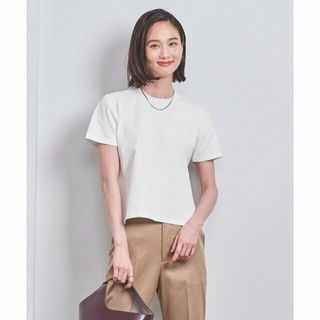 ユナイテッドアローズ(UNITED ARROWS)の【WHITE】コンパクト TEE ニット(ニット/セーター)