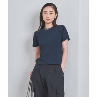 ユナイテッドアローズ(UNITED ARROWS)の【NAVY】コンパクト TEE ニット(ニット/セーター)