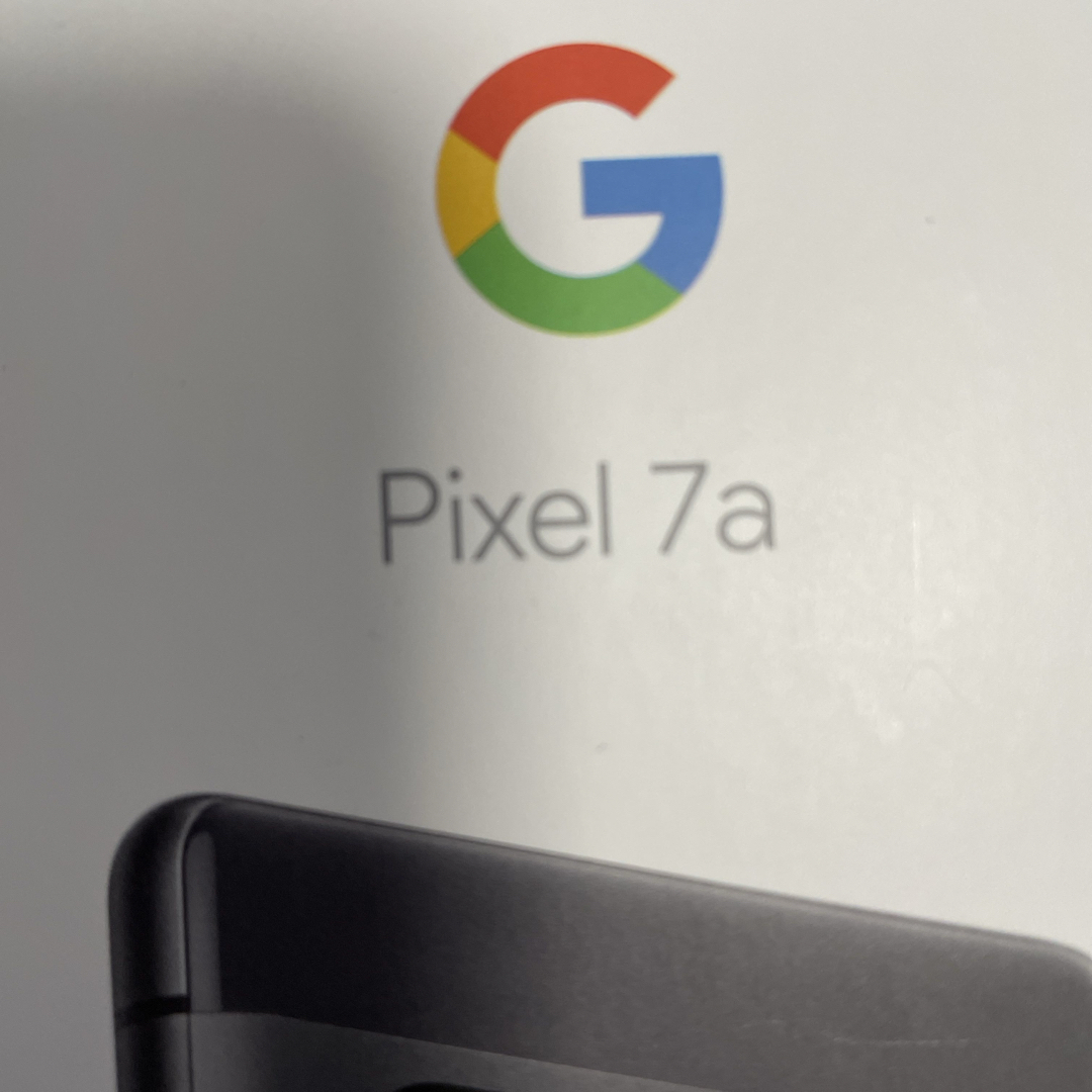 Google Pixel(グーグルピクセル)のGoogle Pixel 7a 128GB Charcoal スマホ/家電/カメラのスマートフォン/携帯電話(スマートフォン本体)の商品写真