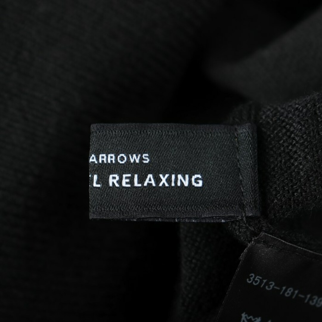 UNITED ARROWS(ユナイテッドアローズ)のユナイテッドアローズ ニット セーター トップス 装飾 ウール混 レディース ﾌﾘｰサイズ ブラック UNITED ARROWS レディースのトップス(ニット/セーター)の商品写真