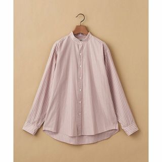 ユナイテッドアローズ(UNITED ARROWS)の【LT.PINK】<SOVEREIGN> マルチストライプ バンドカラーシャツ(その他)