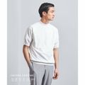 【WHITE】コットン/ポリエステル モックネック Tシャツ COZY -ウォッ