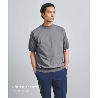 ユナイテッドアローズ(UNITED ARROWS)の【MD.GRAY】コットン/ポリエステル モックネック Tシャツ COZY -ウォッシャブル-(その他)