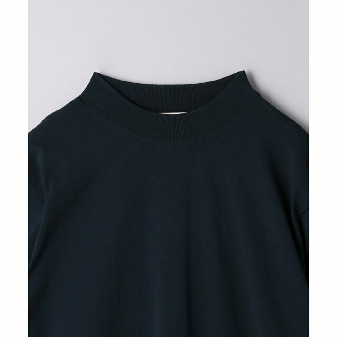 UNITED ARROWS(ユナイテッドアローズ)の【NAVY】コットン/ポリエステル モックネック Tシャツ COZY -ウォッシャブル- その他のその他(その他)の商品写真